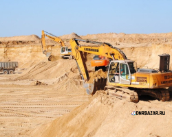 Песок строительный в Донецке доставка.