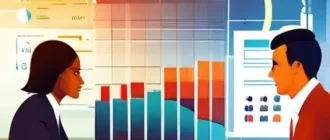 Команда специалистов за совместной работой в офисе, символизирующая решение кадрового дефицита