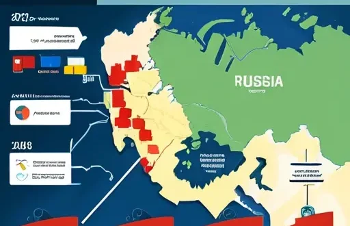 Инфографика по импортозамещению в РФ: карта рынков, цепочек поставок и фабрик