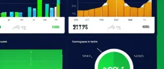 Инфографика аналитики запасов: прогноз спроса, анализ запасов и графики KPI