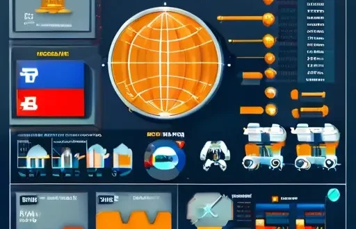 Инфографика обзора отечественных технологий России по секторам
