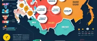 Иллюстративная карта прорывных российских проектов в эпоху ИИ