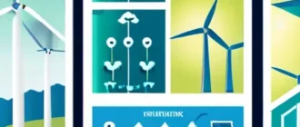 Иллюстрация перспективных направлений 2026: финтех, зелёная энергетика и агротех