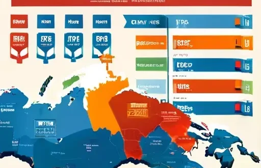 Инфографика ценовых различий между регионами и Москва/Питер: карта маршрутов и сравнительная таблица
